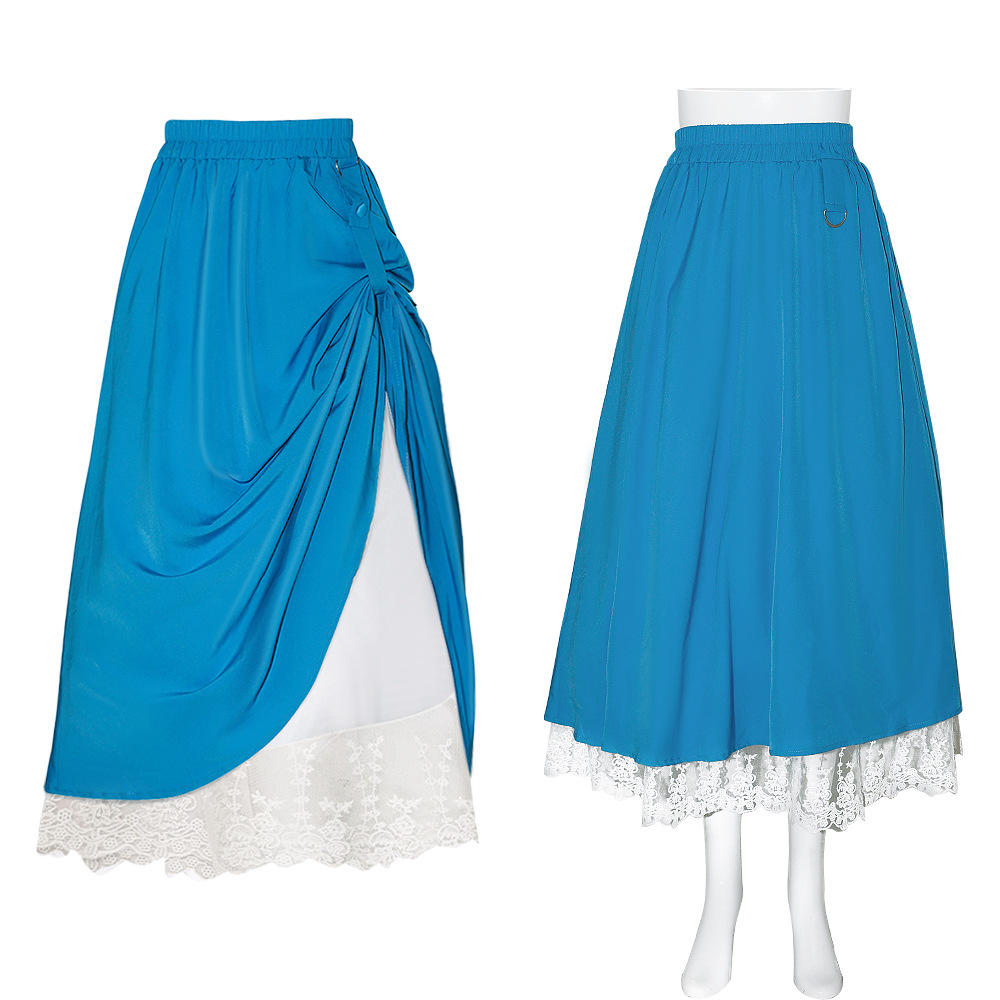 レディース スチームパンク スカート ゴシック風 イージーウ - Skirts のレビューと価格