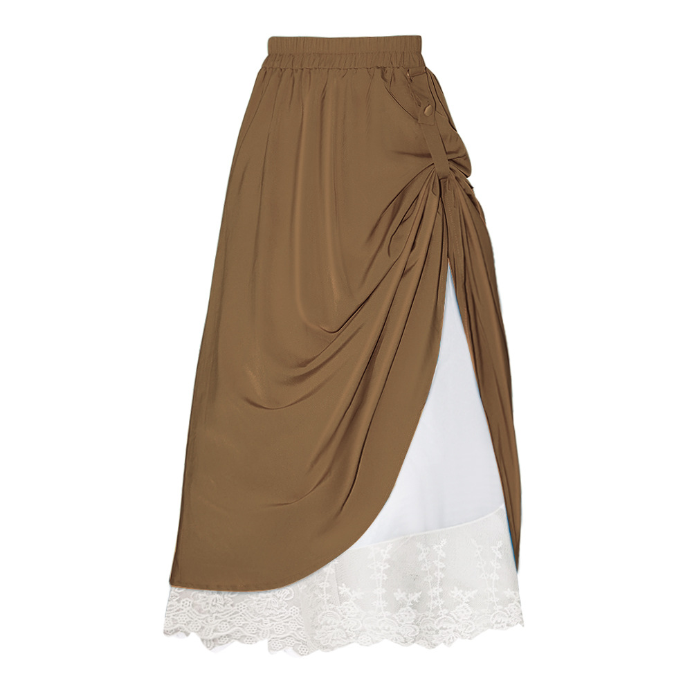 レディース スチームパンク スカート ゴシック風 イージーウ - Skirts のレビューと価格