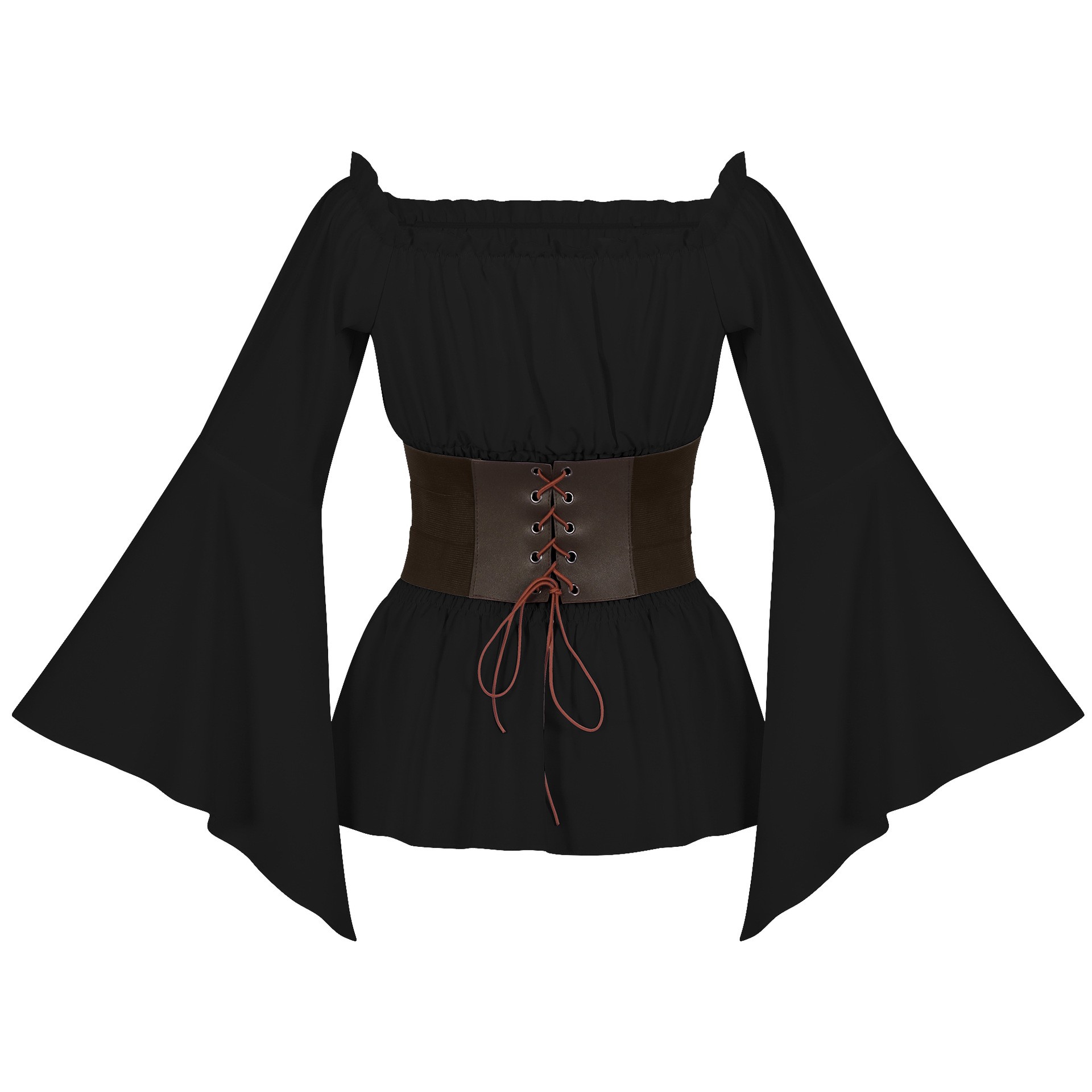 ファンタジーをテーマにしたブラウス。エレガントなウェスタン風 - Blouses のレビューと価格