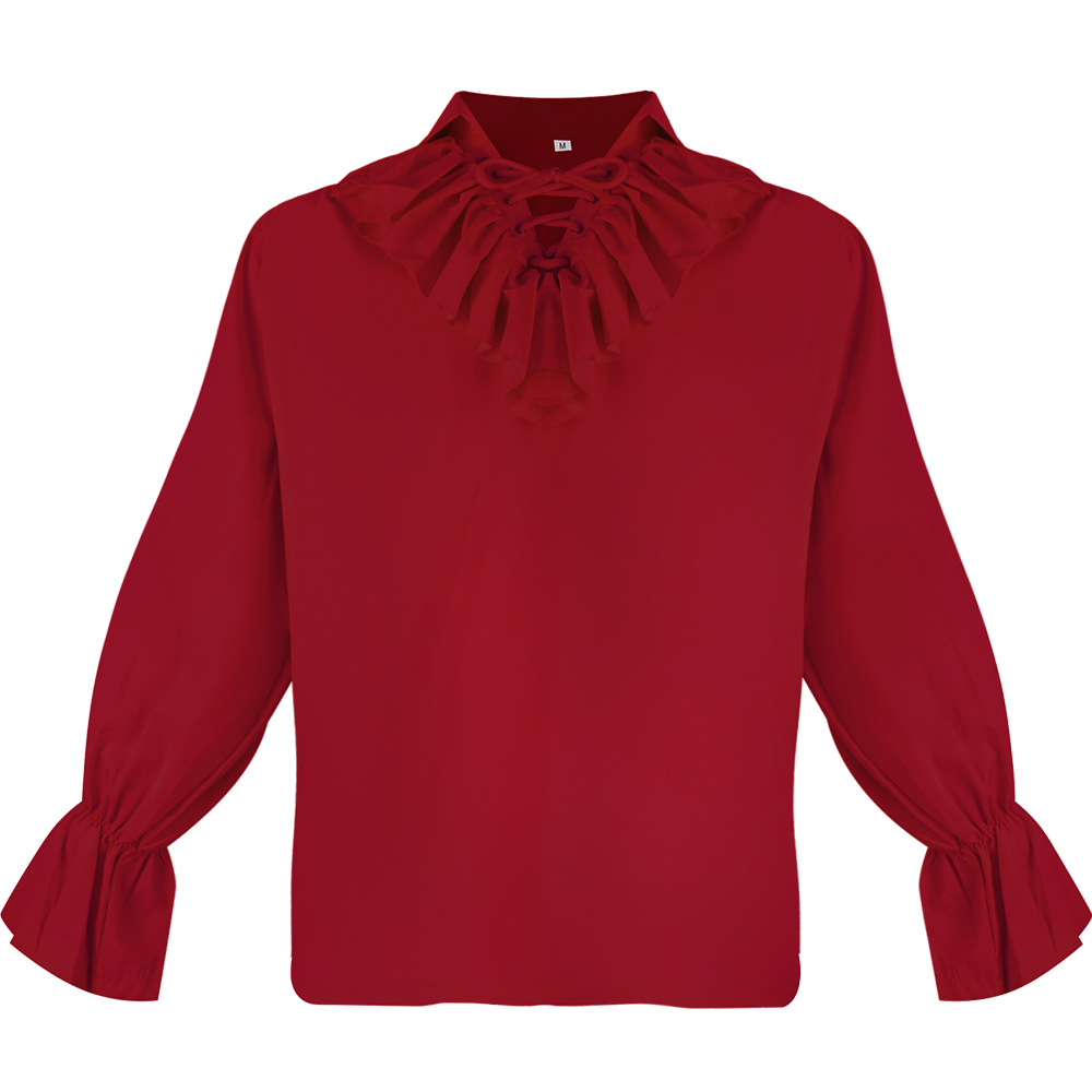 中世風、バイキング風、海賊風、ヴァンパイア風のシャツ、スチー - Blouses のレビューと価格
